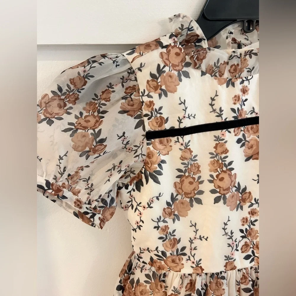 Janie & Jack The Floral Harmony Dress size 10